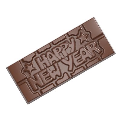 CHOCOLATE MOULD TABLET HAPPY NEW YEAR