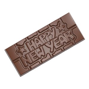 CHOCOLATE MOULD TABLET HAPPY NEW YEAR