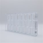 POLYCARBONATE MOLD BUCHE PLEATED