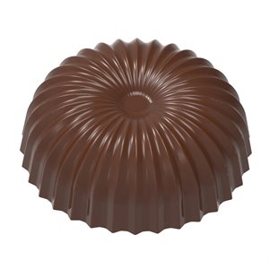 POLYCARBONATE MOLD SPHERE PLEATED & FLATTEND