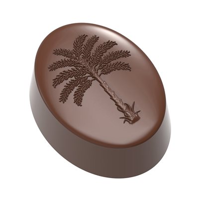 POLYCARBONATE MOLD PRALINE PALM TREE