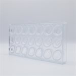 POLYCARBONATE MOLD PRALINE PALM TREE