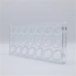 POLYCARBONATE MOLD PRALINE PALM TREE