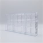 CHOCOLATE MOULD CARAQUE WITH LINES