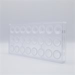 POLYCARBONATE MOLD BOTTOM PART EGG PLEATED