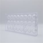 POLYCARBONATE MOLD BOTTOM PART EGG PLEATED