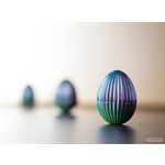 POLYCARBONATE MOLD BOTTOM PART EGG PLEATED