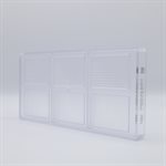 CHOCOLATE MOULD CARAQUE WITH GRID
