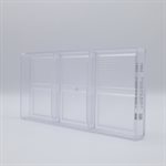 CHOCOLATE MOULD CARAQUE WITH GRID
