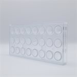 POLYCARBONATE MOLD UPPER PART EGG PLEATED