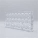 POLYCARBONATE MOLD UPPER PART EGG PLEATED