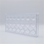 CHOCOLATE MOULD PRALINE FAN - FRANK HAASNOOT