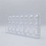 CHOCOLATE MOULD PRALINE FAN - FRANK HAASNOOT