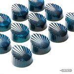 CHOCOLATE MOULD LEAF PLEATED