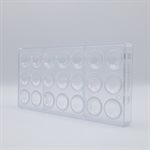 CHOCOLATE MOULD DOME 30 MM