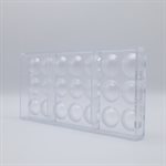 CHOCOLATE MOULD DOME 30 MM