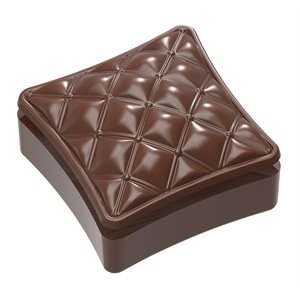 CHOCOLATE MOULD BONBONNIERE CUSHION CHESTERFIELD