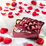 CHOCOLATE MOULD BONBONNIERE CUSHION CHESTERFIELD