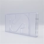 POLYCARBONATE CHOCOLATE MOULD LETTER S 200GR
