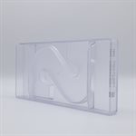 POLYCARBONATE CHOCOLATE MOULD LETTER S 200GR