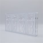 POLYCARBONATE CHOCOLATE MOULD HARE HARRY