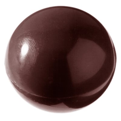 POLYCARBONATE MOLD SPHERE 38MM 27.5X17.5X2.4CM