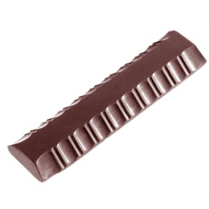 POLYCARBONATE MOLD BAR FACETTEN 27.5X17.5X2.4CM