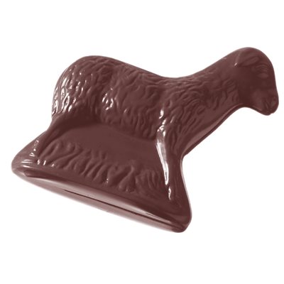 POLYCARBONATE MOLD SHEEP 27.5X17.5X2.4CM