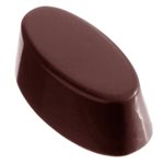 POLYCARBONATE MOLD OVAL LONG 27.5X17.5X2.4CM