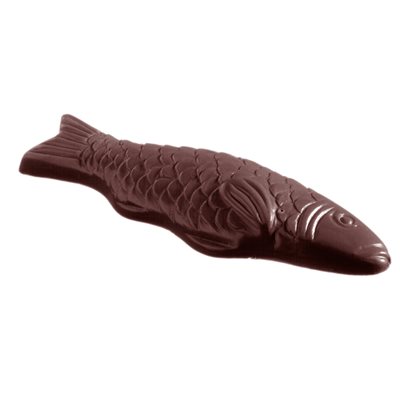 POLYCARBONATE MOLD FISH 27.5X17.5X2.4CM