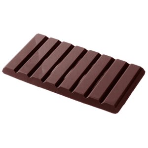POLYCARBONATE MOLD TABLET 1X8 FLAT 27.5X17.5X2.4CM