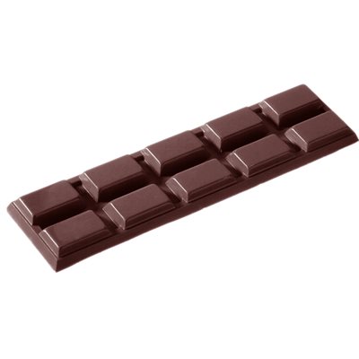 POLYCARBONATE MOLD BAR 2X5 BLOCKS 27.5X17.5X2.4CM