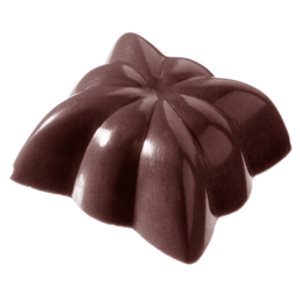 POLYCARBONATE MOLD SQUAREE STAR 27.5X17.5X2.4CM