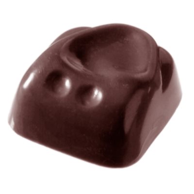 POLYCARBONATE MOLD SQUARE PUSHED 27.5X17.5X2.4CM