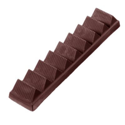 POLYCARBONATE MOLD BAR 100 GR 27.5X17.5X2.6CM