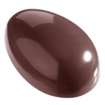 POLYCARBONATE MOLD SMOOTH EGG  27.5X17.5X2.4CM