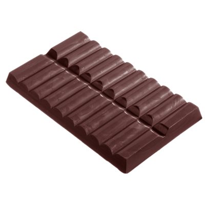 POLYCARBONATE MOLD TABLET 250GR 27.5X17.5X2.4CM