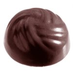 POL.MLD WOVEN HALF SPHERE 27.5X17.5X2.4CM