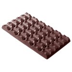 POLYCARBONATE MOLD TABLET 6X6 LONG 27.5X17.5X2.4CM