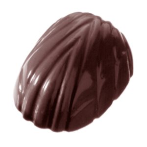 POLYCARBONATE MOLD BONBON WAVED 27.5X17.5X2.4CM