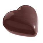 POLYCARBONATE MOLD SMALL HEART 27.5X17.5X2.4CM
