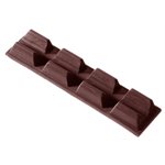 POLYCARBONATE MOLD DEEP 4X2 BLOCKS 27.5X17.5X2.4CM