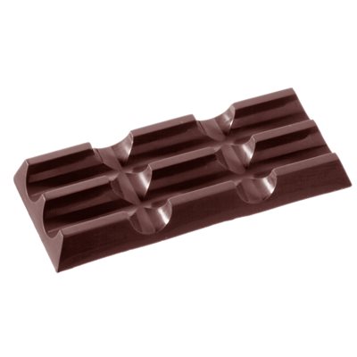 POLYCARBONATE MOLD TABLET 3X3 LONG 27.5X17.5X2.4CM