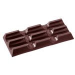 POLYCARBONATE MOLD TABLET 3X3 LONG 27.5X17.5X2.4CM