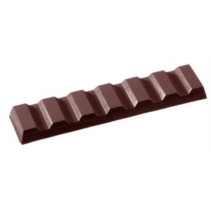 POLYCARBONATE MOLD BAR 7 BLOCKS 27.5X17.5X2.4CM
