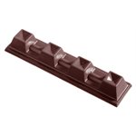 POLYCARBONATE MOLD BAR 4 BLOCKS 27.5X17.5X2.4CM