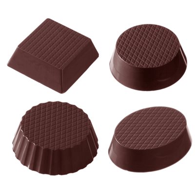 POL.MLD PETIT FOUR CUP 4 FIG 27.5X17.5X2.4CM