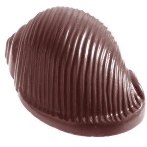 POLYCARBONATE MOLD COCKLE 27.5X17.5X2.4CM