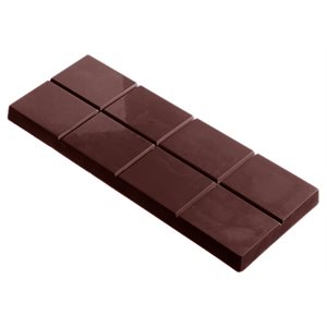 POLYCARBONATE MOLD TABLET 2X4 FLAT 27.5X17.5X2.4CM