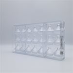 POLYCARBONATE MOLD HEART 145MM 27.5X17.5X2.4CM